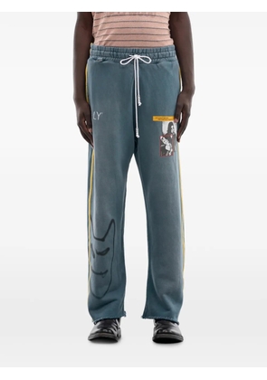 Paly Streetwise Airbrush track pants - Blue