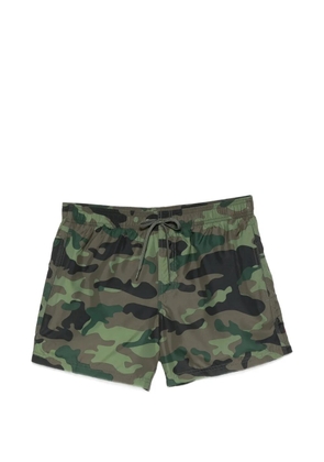 Sundek camouflage-print swim shorts - Green