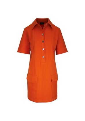 Akris short-sleeve mini dress - Orange