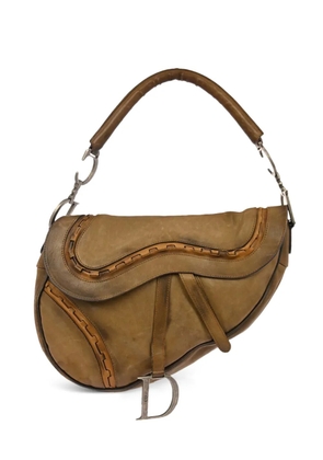 Christian Dior Pre-Owned 2006 Gaucho Saddle leather shoulder bag - Brown