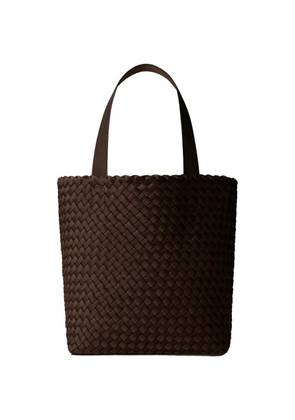 NAGHEDI Como woven shopper tote - Brown