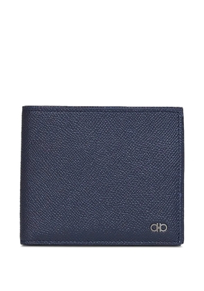 Ferragamo Gancini bifold wallet - Blue