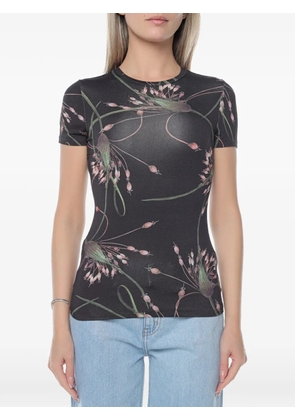Ted Baker Lexiii floral-print T-shirt - Black