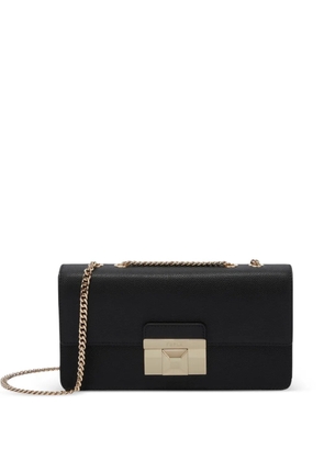 Furla small Venere logo-engraved crossbody bag - Black