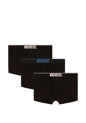 Diesel logo-waistband boxer (set of three) - Black