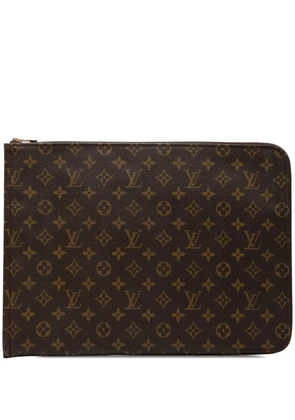 Louis Vuitton Pre-Owned 1986 Monogram Poche Documents Portfolio business bag - Brown