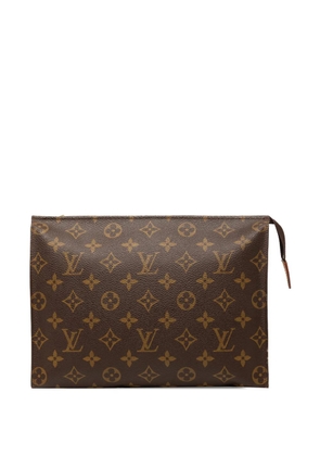 Louis Vuitton Pre-Owned 1991 Monogram Toiletry Pouch 26 clutch bag - Brown