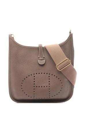 Hermès Pre-Owned 2020 Clemence Evelyne III PM crossbody bag - Brown