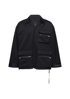 Mastermind Japan multi-pocket carpenter jacket - Black