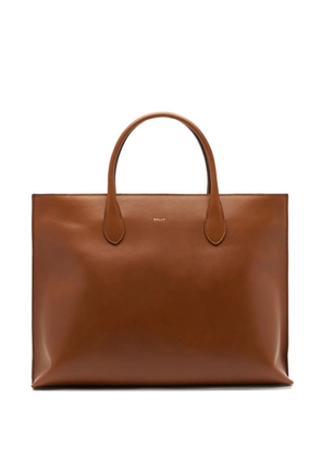 Bally Althea logo-print tote bag - Brown