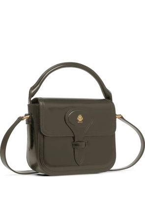 Bally Beckett logo-plaque mini bag - Green