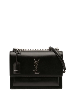 Saint Laurent Pre-Owned 2019 Medium Calfskin Monogram Sunset crossbody bag - Black