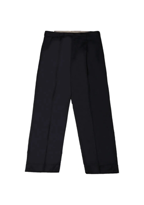 PT Torino pleated-detail turn-up trousers - Blue
