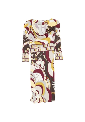 PUCCI Pre-Owned printed midi dress - Red