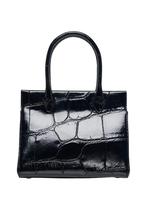 Comme Des Garçons crocodile-effect tote bag - Black