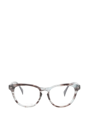 Tommy Hilfiger marbled-effect glasses - Black