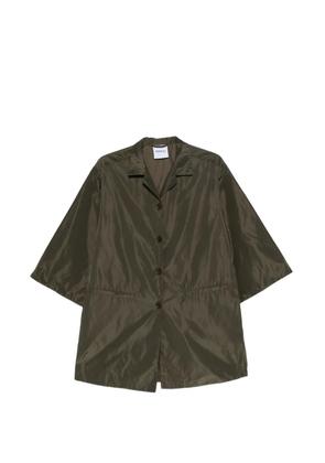 ASPESI button-fastening short-sleeve coat - Green