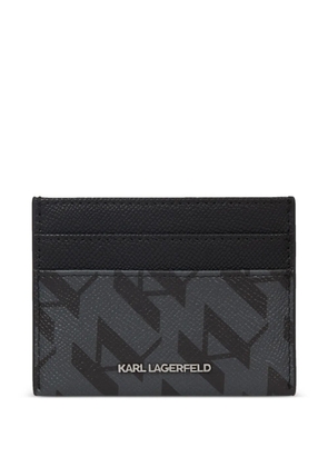 Karl Lagerfeld monogram cardholder - Black