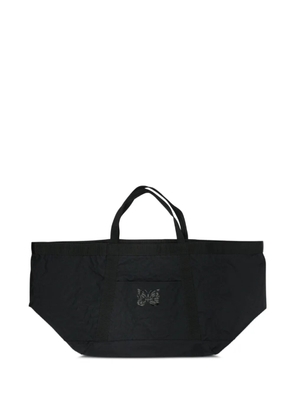 Needles quilted butterfly-patch tote bag - Black