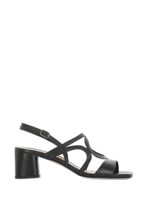 Julie Dee leather heeled sandals - Black