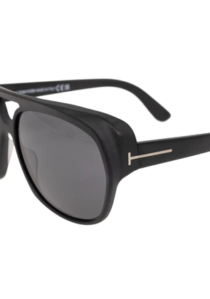 TOM FORD T-logo pilot sunglasses - Black