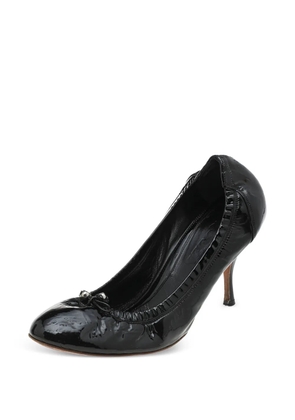 Alexander McQueen Pre-Owned patent-leather pumps - Black