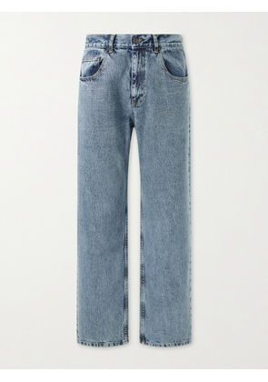SECOND / LAYER - Big Papi Wide-Leg Jeans - Men - Blue - IT 46