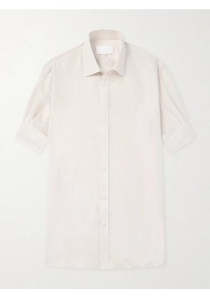 Maison Margiela - Silk-Satin Shirt - Men - Neutrals - IT 46