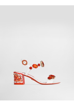 Dolce & Gabbana Sandalo - Woman Sandals And Wedges Multicolor 37