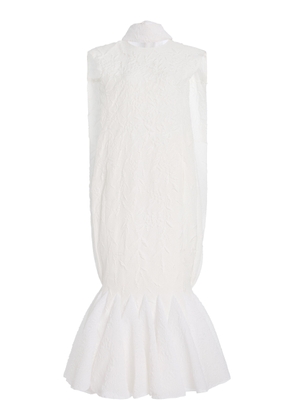 Atelier Prabal Gurung Embossed Cloque Midi Dress - Moda Operandi