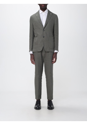 MANUEL RITZ Suit Men color Green