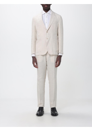 MANUEL RITZ Suit Men color Beige
