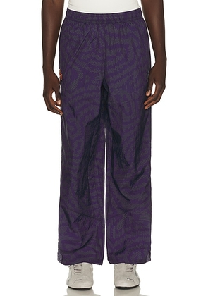 Puma Select x FPF x Salehe Bembury King Track Pants in Deep Plum - Purple. Size XXL/2X (also in XS, S, M, L, XL/1X).