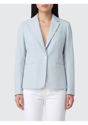CIRCOLO 1901 Jacket Woman color Gnawed Blue