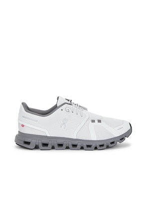 On Cloud 6 in Wolf & Rock - Grey. Size 11.5 (also in 7, 7.5, 8, 8.5, 9, 9.5, 10, 10.5, 11, 12, 12.5, 13).