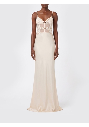 ELISABETTA FRANCHI Dress Woman color Beige
