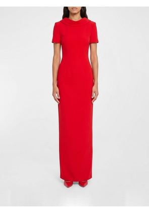 ROLAND MOURET Dress Woman color Red
