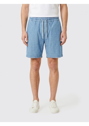 PORTUGUESE FLANNEL Shorts Men color Gnawed Blue