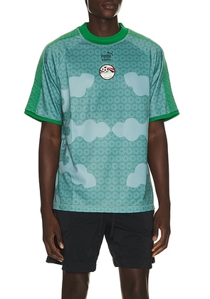 Puma Select x EPF x SB King Jersey in Adriatic - Green. Size S (also in XS, M, L, XL/1X, XXL/2X).