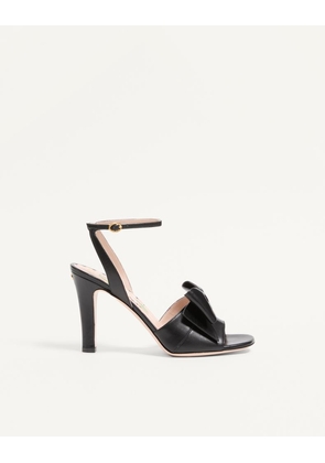 Valentino Garavani Bowow Kidskin Sandal 95Mm Woman BLACK 36