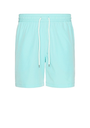 Polo Ralph Lauren Traveler Swim Trunk in Hammond Blue - Blue. Size S (also in M, L, XL/1X).