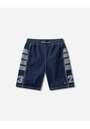 Men s Jordan Flight Club Baggy Shorts Blue Grey / White