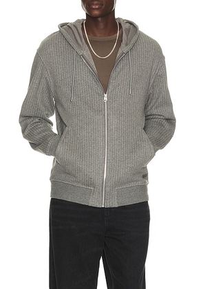 Mackage Ledger Hoodie in Light Grey Mix & Cream - Grey. Size XXL/2X (also in S, M, L, XL/1X).
