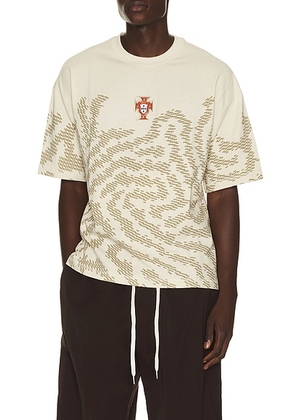 Puma Select x FPF x Salehe Bembury King Tee in Alpine Snow - Cream. Size XXL/2X (also in XS, S, M, L, XL/1X).