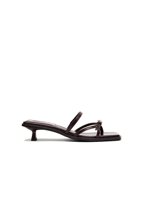 ALOHAS Liko Sandal in Chocolate. Size 36. Also in 35, 37, 38, 39, 40, 41.