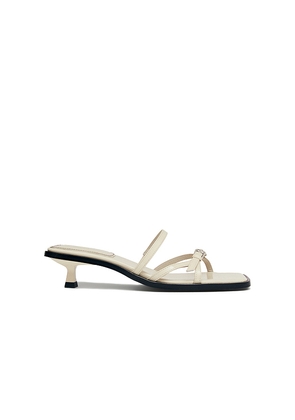 ALOHAS Liko Sandal in Cream. Size 36. Also in 35, 37, 38, 39, 40, 41.