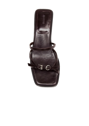 ALOHAS Liko Sandal in Chocolate. Size 36. Also in 35, 37, 38, 39, 40, 41.
