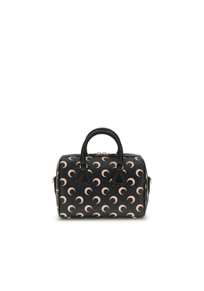 Marine Serre Black Polyethylene Handbag
