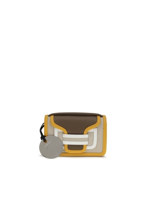 Pierre Hardy Orange Calf Leather Bos Taurus Shoulder Bag