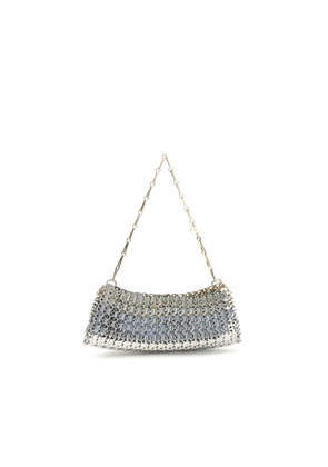 Rabanne Silver Brass Shoulder Bag